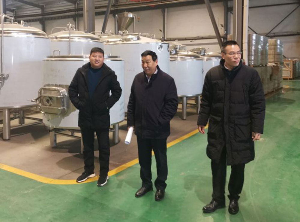 山东省生物发酵产业协会田秘书长莅临山东天泰指导工作